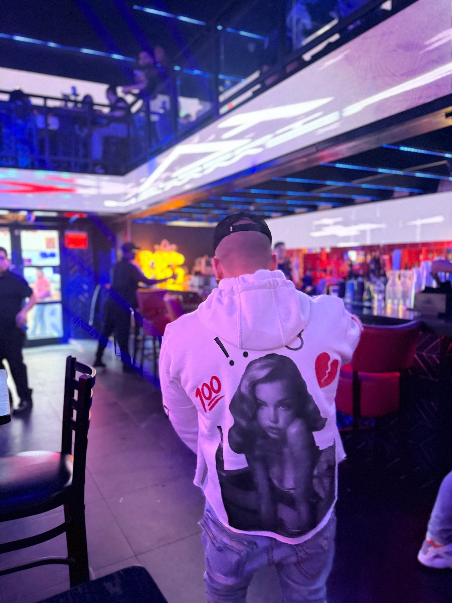 “Ride Or Die" Crafted by the Designer, Custom (Carhartt) crop cream Mens hoodie.